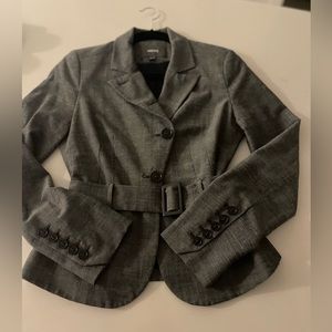 Ladies Mexx grey suit jacket  w belt